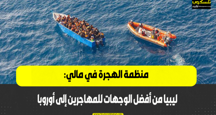 منظمة الهجرة في مالي: ليبيا من أفضل الوجهات للمهاجرين إلى أوروبا
